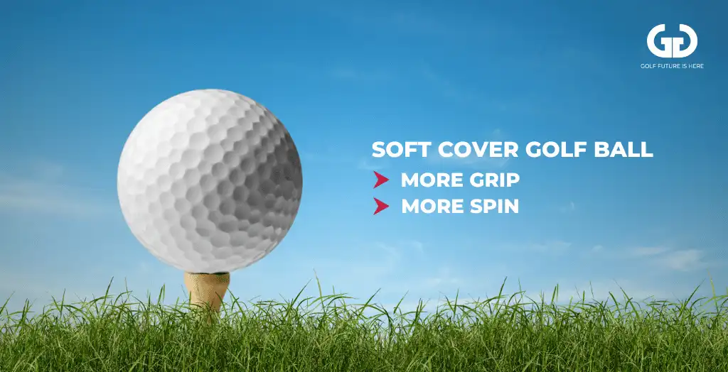 Soft Compression Golf Ball For Spin