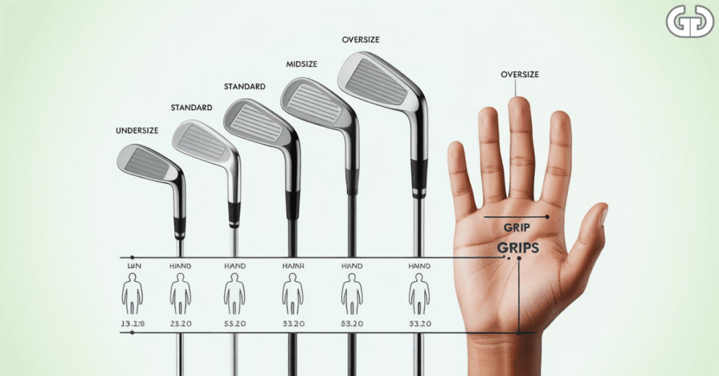 Golf Grip Size Measurement